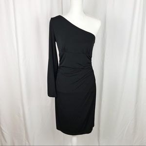 Maggy London Off the Shoulder Body con Dress